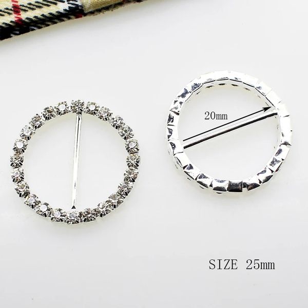 

диам. 25 мм 20 мм бар прозрачный круглый пряжки со стразами для приглашения на свадьбу diamante ленты ползунки