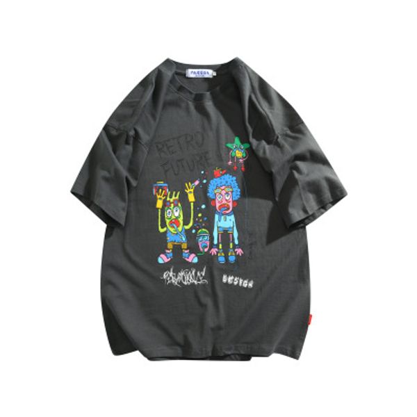 

mens summer t shirt fashion casual men and women t shirts 2020 new arrival couple tees with printed 3 colors size m-2xl ph-yf20564, White;black