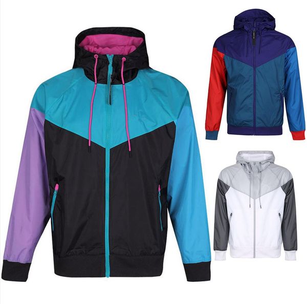 

2020 мужчины конструктор куртки с капюшоном ветровка новорожденных марка мужчины женщины спорт капюшоном ветровка куртка оптовая 2, Black;brown