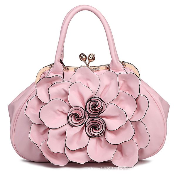 

flower female bag portable women's bag casual lady female sweet fashion handbagags