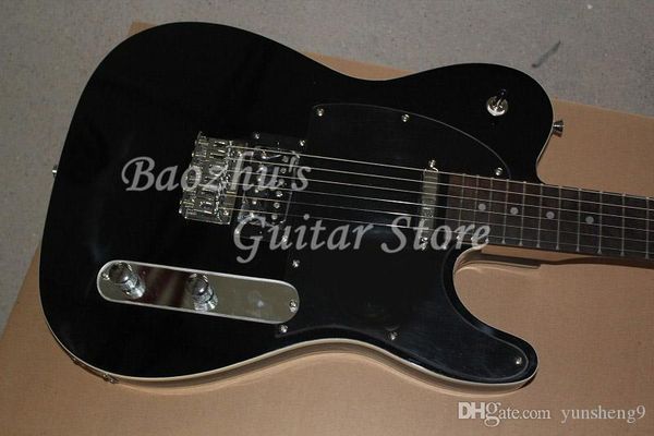 

custom new , 6 string black guitar, accept customization telecaster