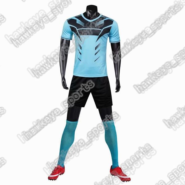 

New Men's Sports Football uniform hot selling Customized Putuan Training Suit Breathable 2019 Short Shirt 256534