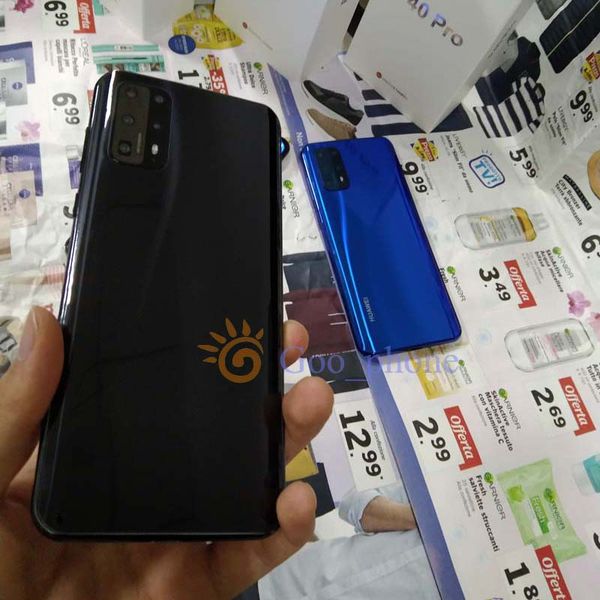

горячие продажа goophone p40 pro 6.5inch сотовый телефон 1gb ram + 8gb rom / 2gb + 16gb разблокирована android смартфон мобильный телефон по