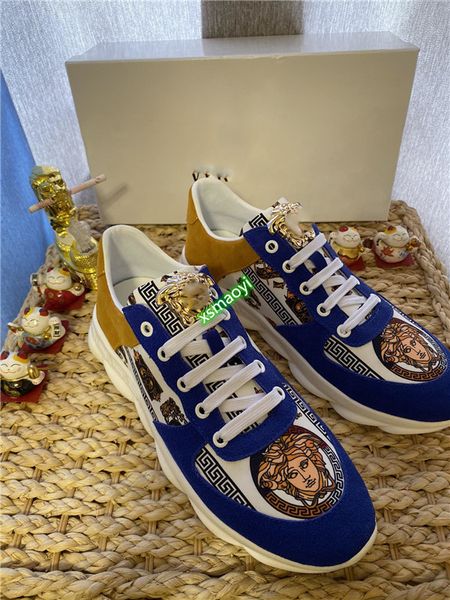 

high-quality designer beauty head low-casual shoes luxury fashion men's sports shoes hococal, Black