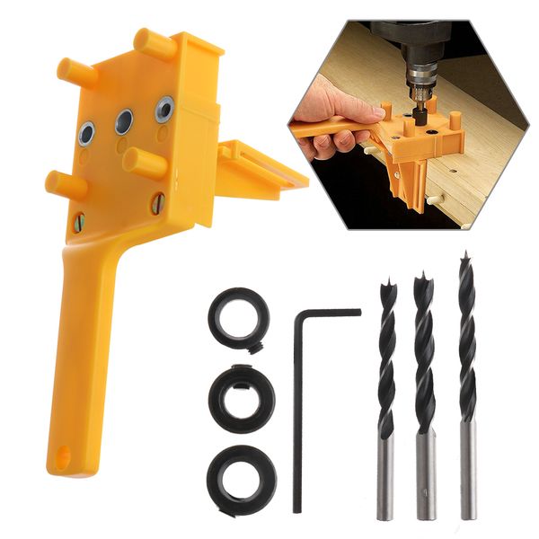 

woodworking doweling jig self centering dowelling jig kit punch locator dowel fits 6 8 and 10mm drill bits tools for woodworking