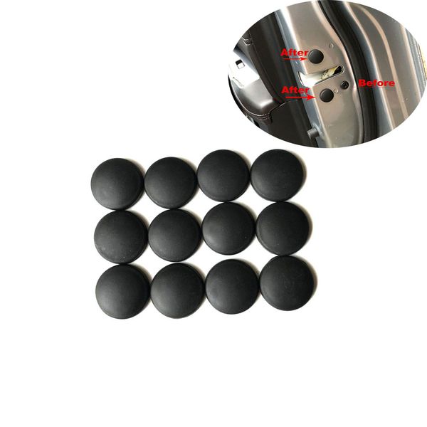 

12pcs car door lock screw protector cover sticker for mini one cooper r50 r52 r53 r55 r56 r57 r58 r60 r61 paceman countryman