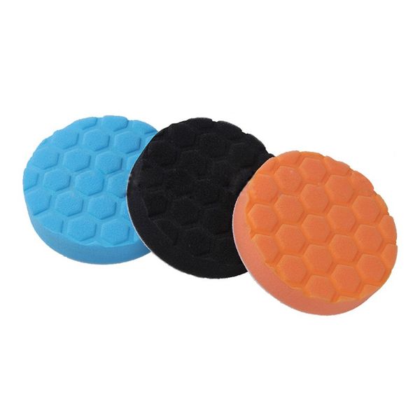 

3pcs 3"/4"/5"/6"/7" sponge polishing pad kit for car polisher home diy waxing buffing foam pad auto polishing spong