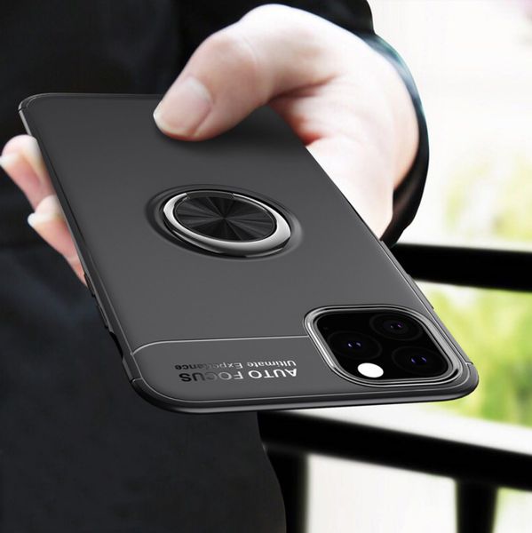 

shockproof finger ring stand holder phone cover protect case with magnetic for iphone 11 pro max 5s 6 6s 7 8 9 plus