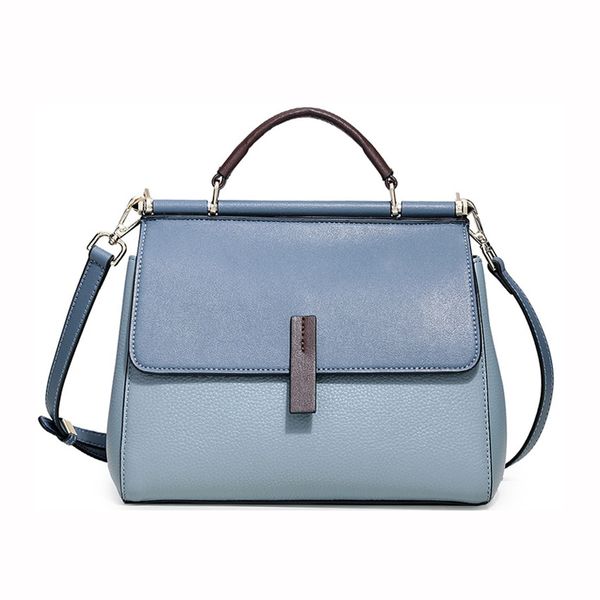 

2 zip compartment tote, female handle satchel, real cow's skin , women genuine leather handbag, cross body bags, hfpp088