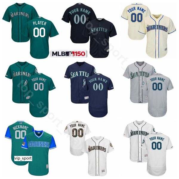 

Seattle Baseball Mariners Flexbase 17 Mitch Haniger Jerseys 16 Domingo Santana 27 Ryon Healy 9 Dee Gordon 1 Gordon Beckham 32 Jay Bruce