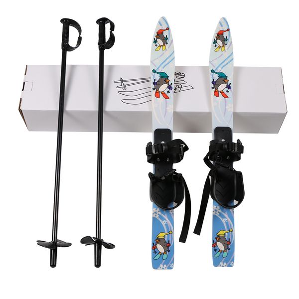 

children ski board snowboarding sled sleigh binding ski poles for kids skiing snowboard gifts winter sports set