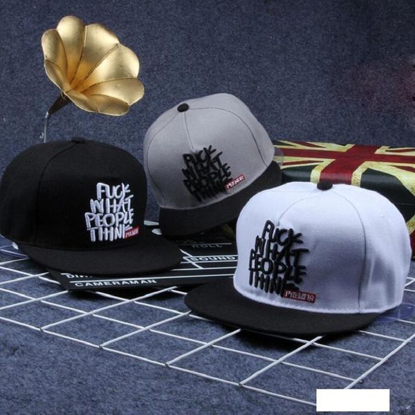 

2017 brand what people think embroidery bone snapback premier narrow minded baseball cap adjustable flat hat for women men, Blue;gray