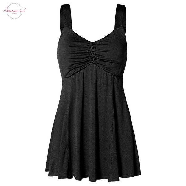 

40* women casual solid v neck t shirt camis ruched camis plain tank blouse underwear women femme mujer, White