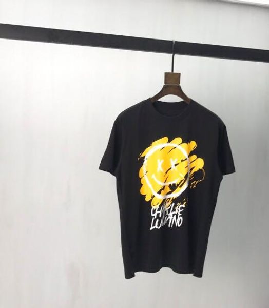 

charlie lucian 2020 early spring new illustrator teddy bear tee double strand fine cotton fabric digital printing process #035, White