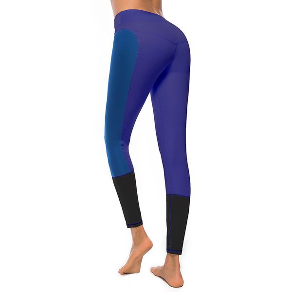 

laisiyi 2019 new spring 3 colors patchwork leggings women high stretched female legging pants girl clothing leggins plug size, Black