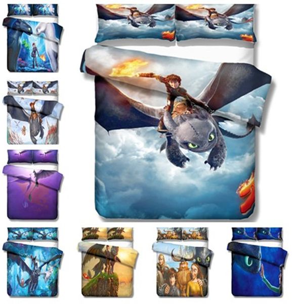 How To Train Your Dragon Design Bedding Set Duvet Cover Set Of