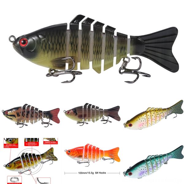 

iwtrw fishing 5 box 5 grid bait type luya box (10cm * tackle) can hold 15.5g fake baits