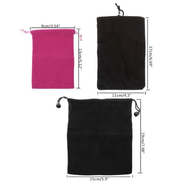 

tarot flannelette bag dungeons and dragons dnd dice jewelry drawstring package