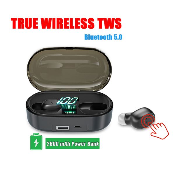 

new original touch mini h1 tws in ear wireless earbuds bluetooth 5.0 earphones bass sport headsets auriculares pk i12 i900 elari