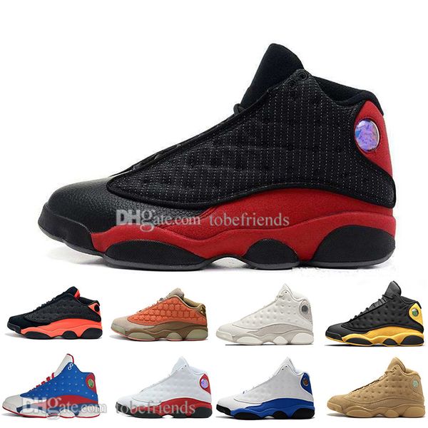 

13 13s cap and gown terracotta blush mens basketball shoes phantom black infrared flints bred men sports sneakers designer outdoor