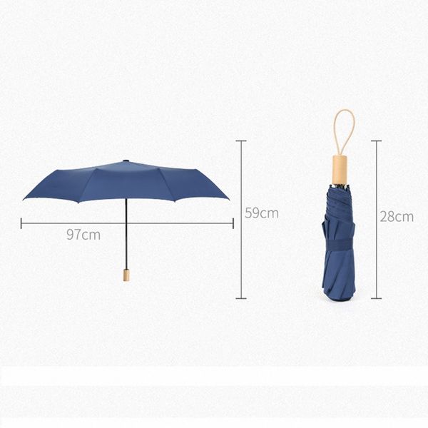 

waterproof full automatic umbrella rain women men 3 folding light and durable super strong umbrellas kids rainy sunny