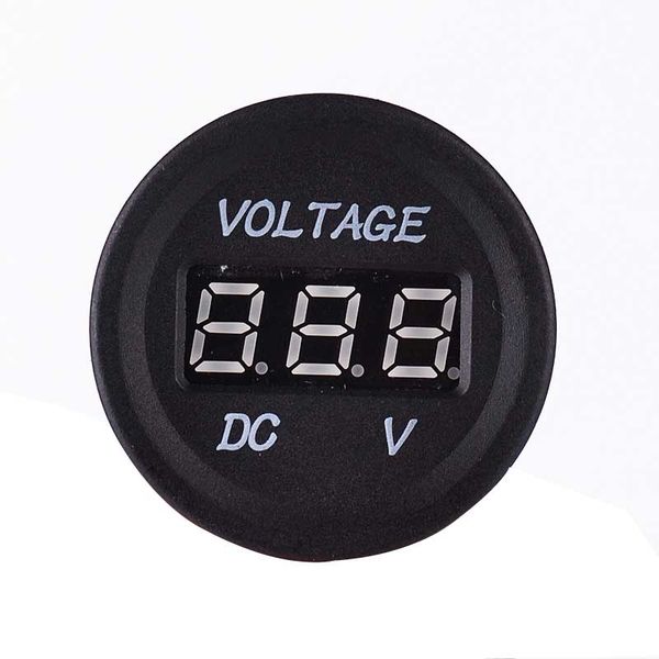 

12v car battery voltage meter motorcycle voltage table voltmeter led digital voltmeter panel