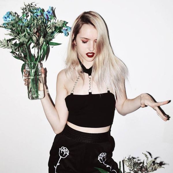 

women ruffle frill tank ladies club reflective bralet buckle tube tank camisole women haut femme, White