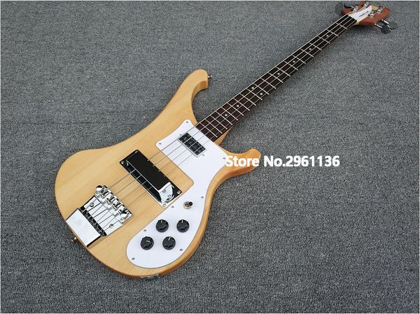 

2019 electric guitar, ricken 4003-4 strings bass guitar,natural color, ing