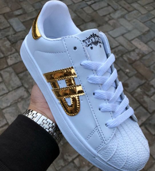 

2020 superstar white black pink blue gold superstars 80s pride sneakers super star women men sport casual shoes eu sz 36-44