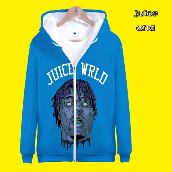 

сок wrld молнии толстовки в мужских курток хип-хоп harajuku популярный певец сок wrld плюс размер для молодежной уличной одежды 3d, Black;brown