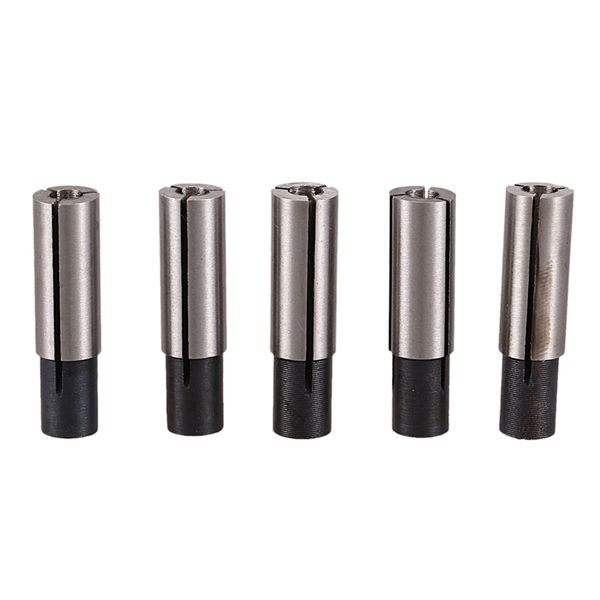 

cnc engraving bit router adapter convert 1/4 inch to 1/8 inch for engraving machine tool (pack of 5