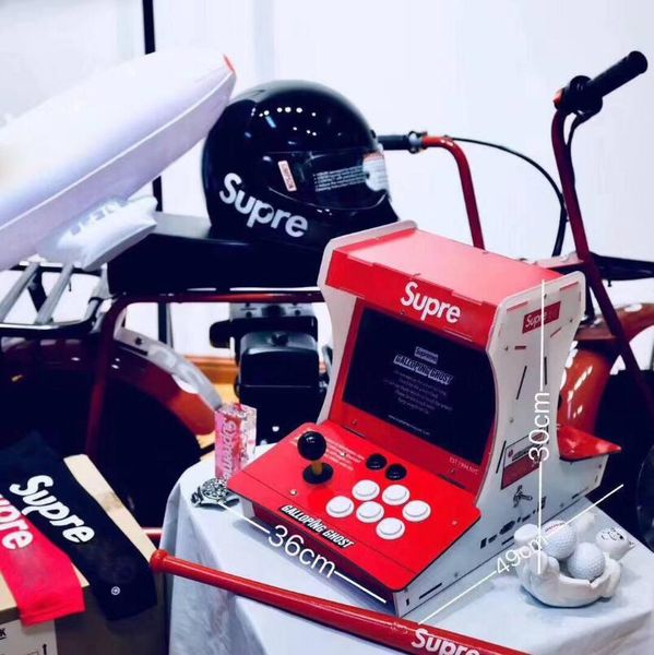 

2 player 10 inch lcd screen mini barsupre galloping ghost arcade game machine with box 6s 1388 games in 1 vga hdmi output