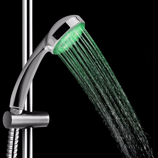 

7 colors changing led shower water glow light colorful shower head home bathroom