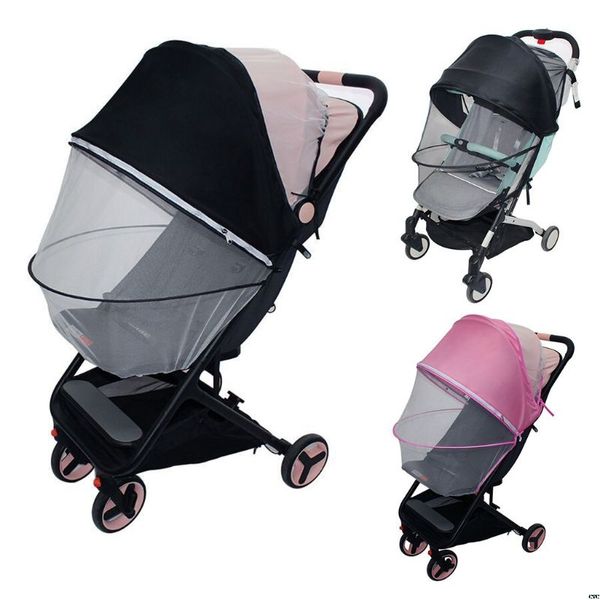 

baby stroller universal mosquito net summer sunshade full cover babies carriage child anti-mosquito nets