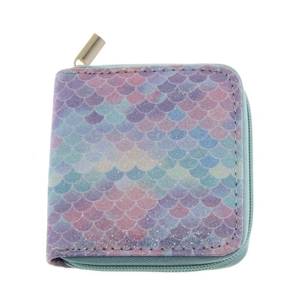 

women's wallets purses for child girl money coin pocket card holder frail student wallets bags snake grain, White