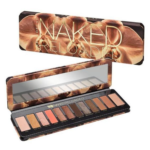 

New naked reloaded eye hadow palette 12 color makep palette fa hion naked eye hadow makeup tool matte eye hadow palette