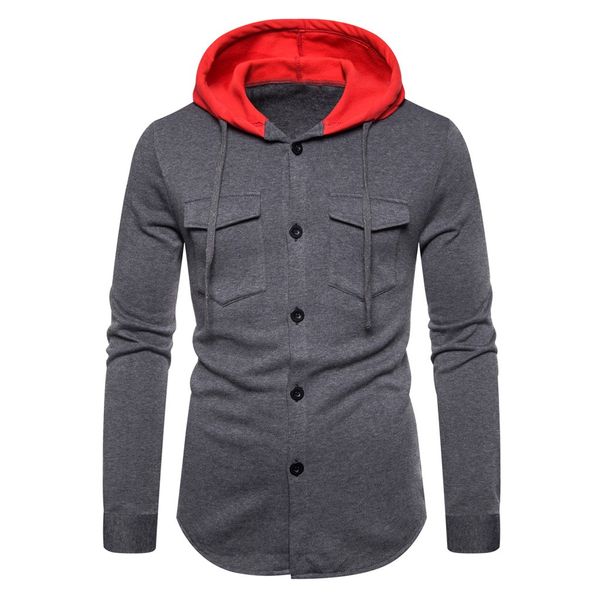 

men autum winter long sleeve hooded sweatshirt printed sweatshirts outwear men tracksuits sweatshirts hoodies pullover, Black