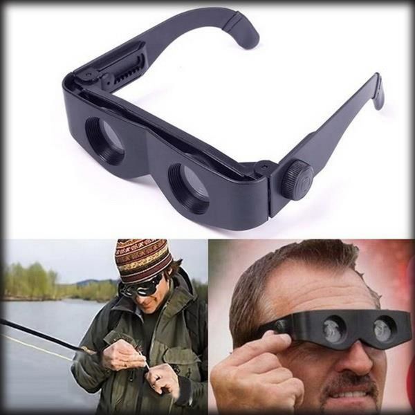 

portable glasses style telescope magnifier binoculars for fishing hiking concert sport supply binoculars fishing telescope