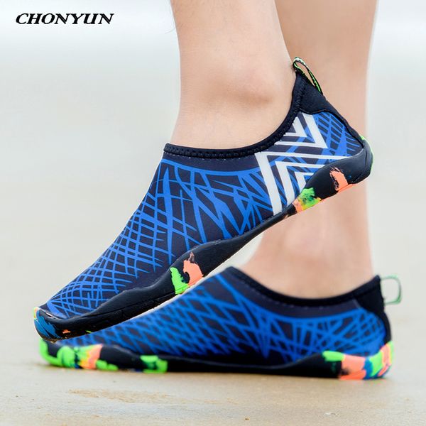 

water shoes for summer aqua beach shoes fit skin breathable outdoor wading swimming slipper surf walking sneakers