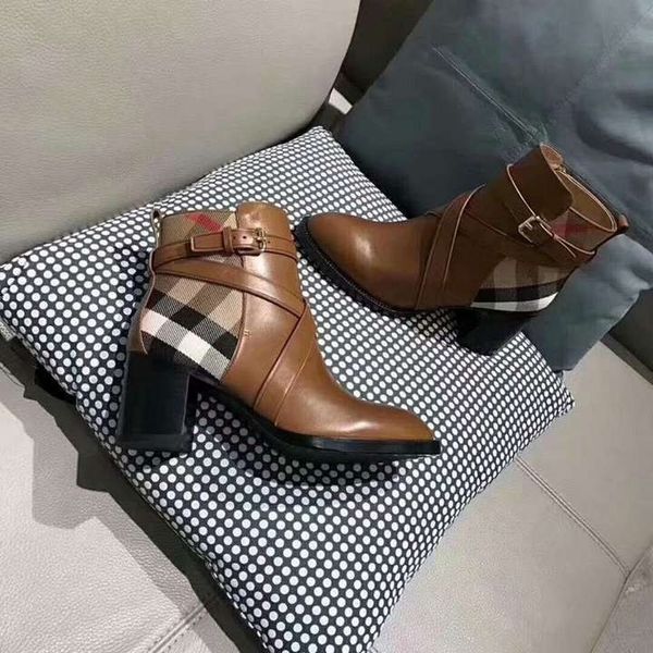 

New de igner boot for women fa hionable and exqui ite women boot high heel and genuine leather outdoor fa hion boot, Black