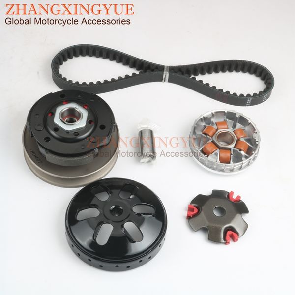 

scooter clutch kit &variator & 669 belt for benzhou yy50qt -15 gy6 50cc 139qmb/qma 4t