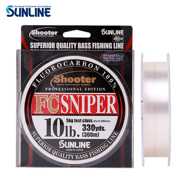 

sunline fc sniper fluorocarbon 100% fishing line 100m made in japan superior quality bass fishing line long leading