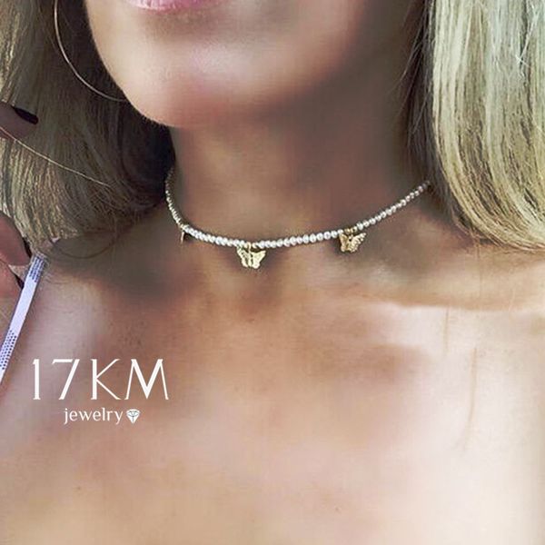 

ожеѬеле бабоки богемкие бђ 17km дл женин мода Ѭђной епи ожеѬеле choker collares c, Golden;silver