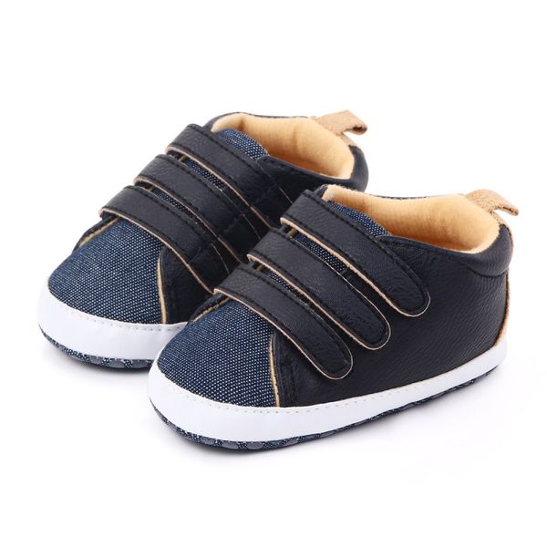 

infant babies boy girl shoes sole soft canvas solid footwear for newborns toddler crib moccasins 3 colors available