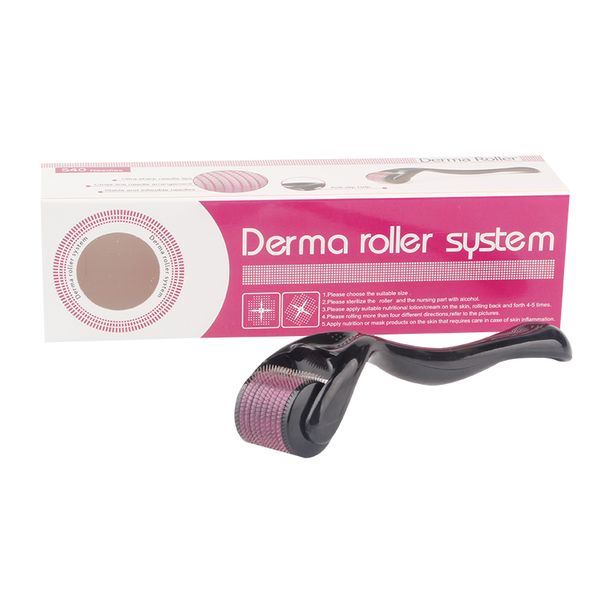 

drs 540 micro needle derma roller skin care therapy anti acne spot scar wrinkle removal with retail box