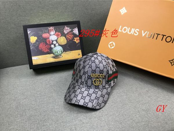 

selling men's and women's designers hat luxury letter embroidery adjustable icon hat 2019 new luxury 23, Blue;gray