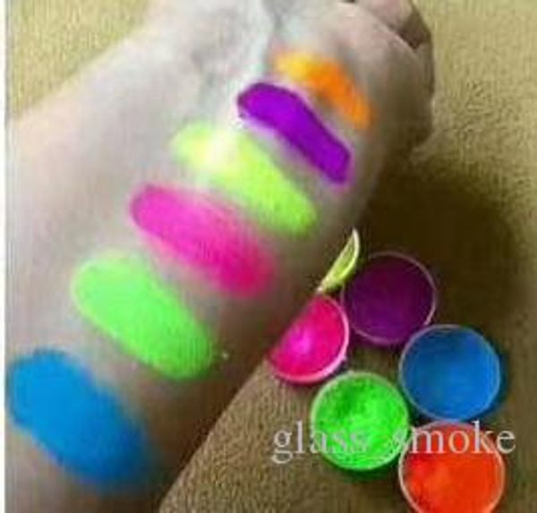 

eyeshadow powder makeup 6colors neon eye shadow set beauty eyes cosmetics new powder eyes makeup 6pcs kit diy nail art powder dhl