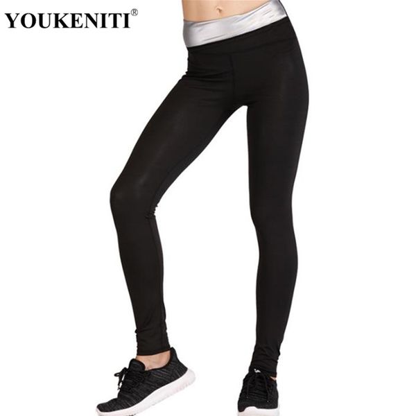 

plus size s-xxxl sport pants women leggings fitness lose weight sauna sweat yogapants jogging pants running sweatpants, White;red