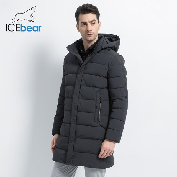 

2019 winter coat causal parkas men hat detachable warm jacket cotton padded winter jacket men clothing mwd18821d, Tan;black