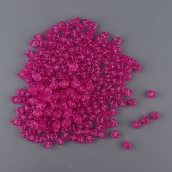 

100g 9mm acrylic loose beads square jelly design diy jewelry findings making, Black